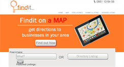 Desktop Screenshot of findit.co.za